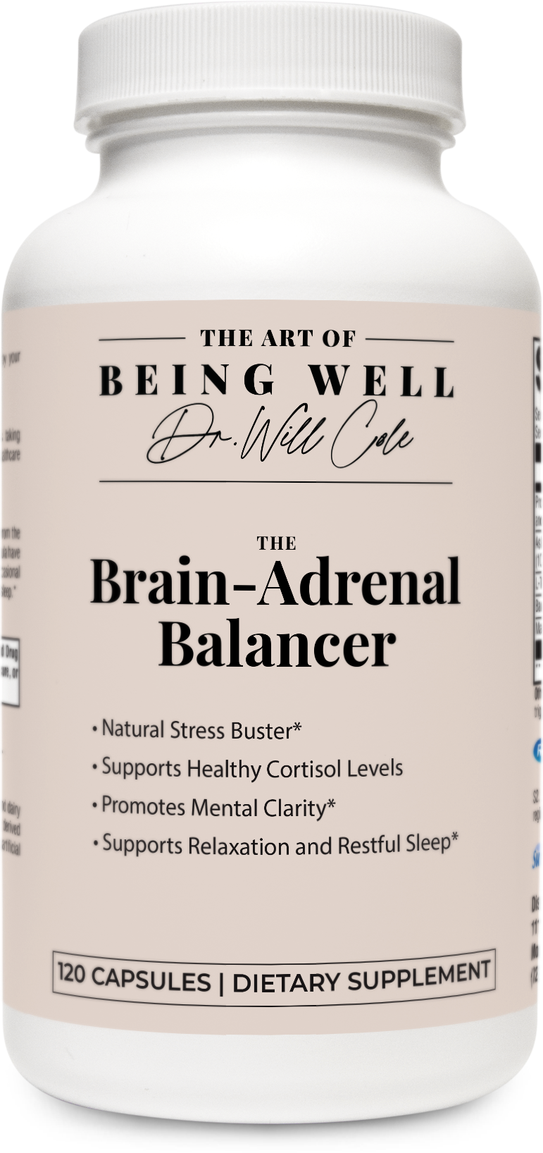 The Brain-Adrenal Balancer~~Cortisolv 120C~Colewi