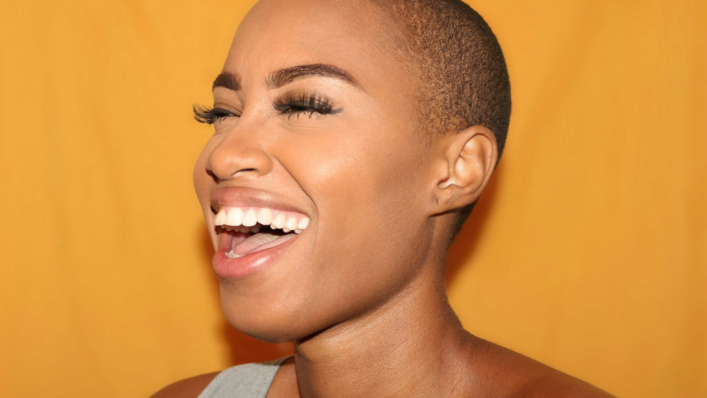 Woman Smiling