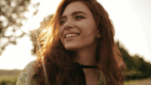 Woman Smiling