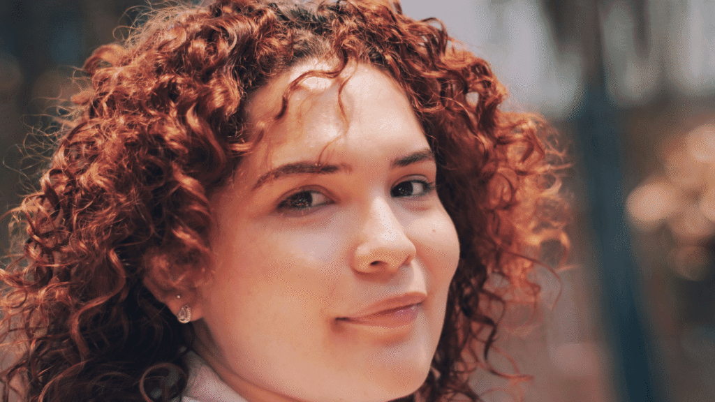 Woman Smiling