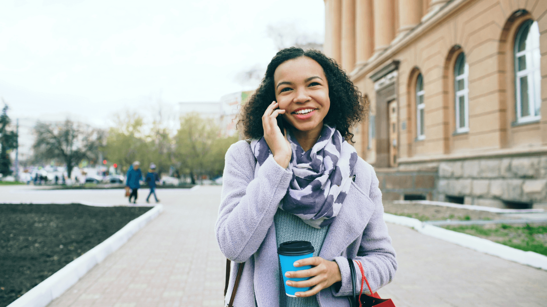 Woman Talking On Cell Phone