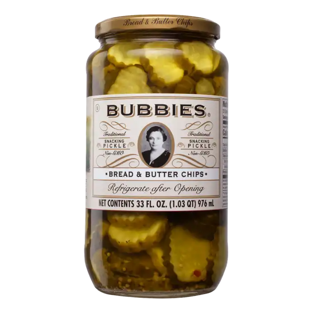 Bubbies Bread And Butter Pickle Chips