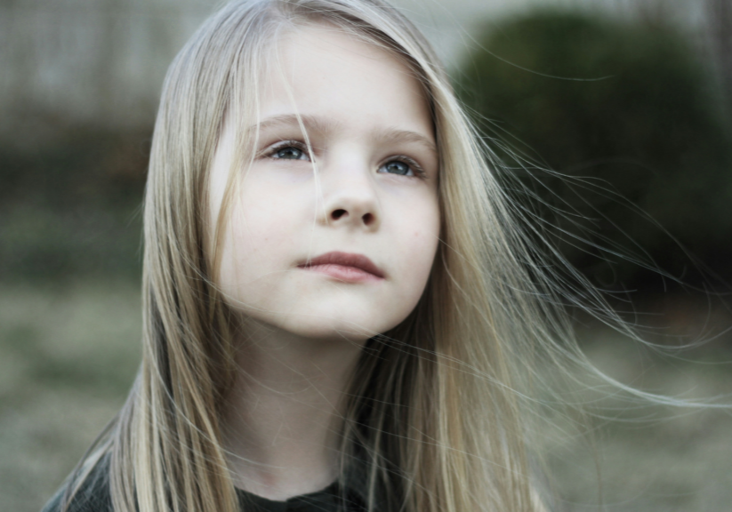 Young Thoughtful Girl