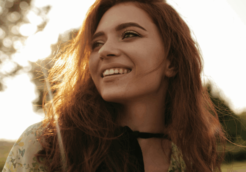 Woman Smiling