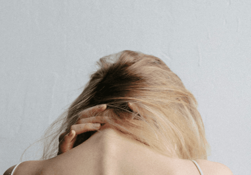 Woman With Neck Pain