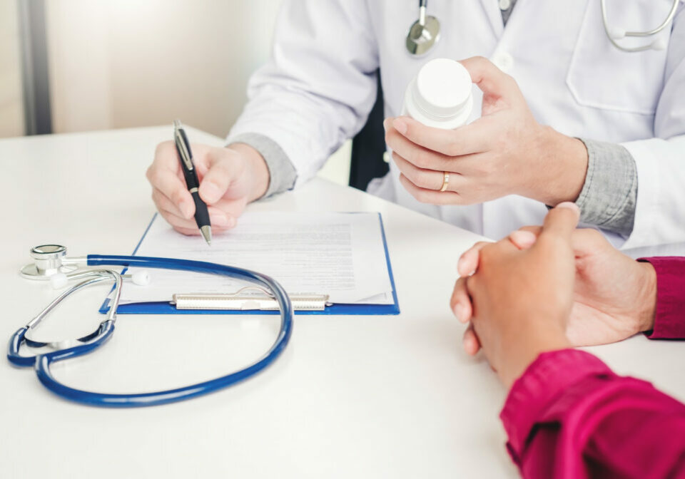 Doctor Writing An Rx